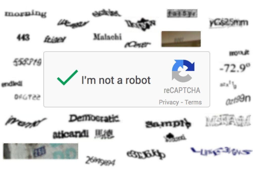 Breaking a CAPTCHA