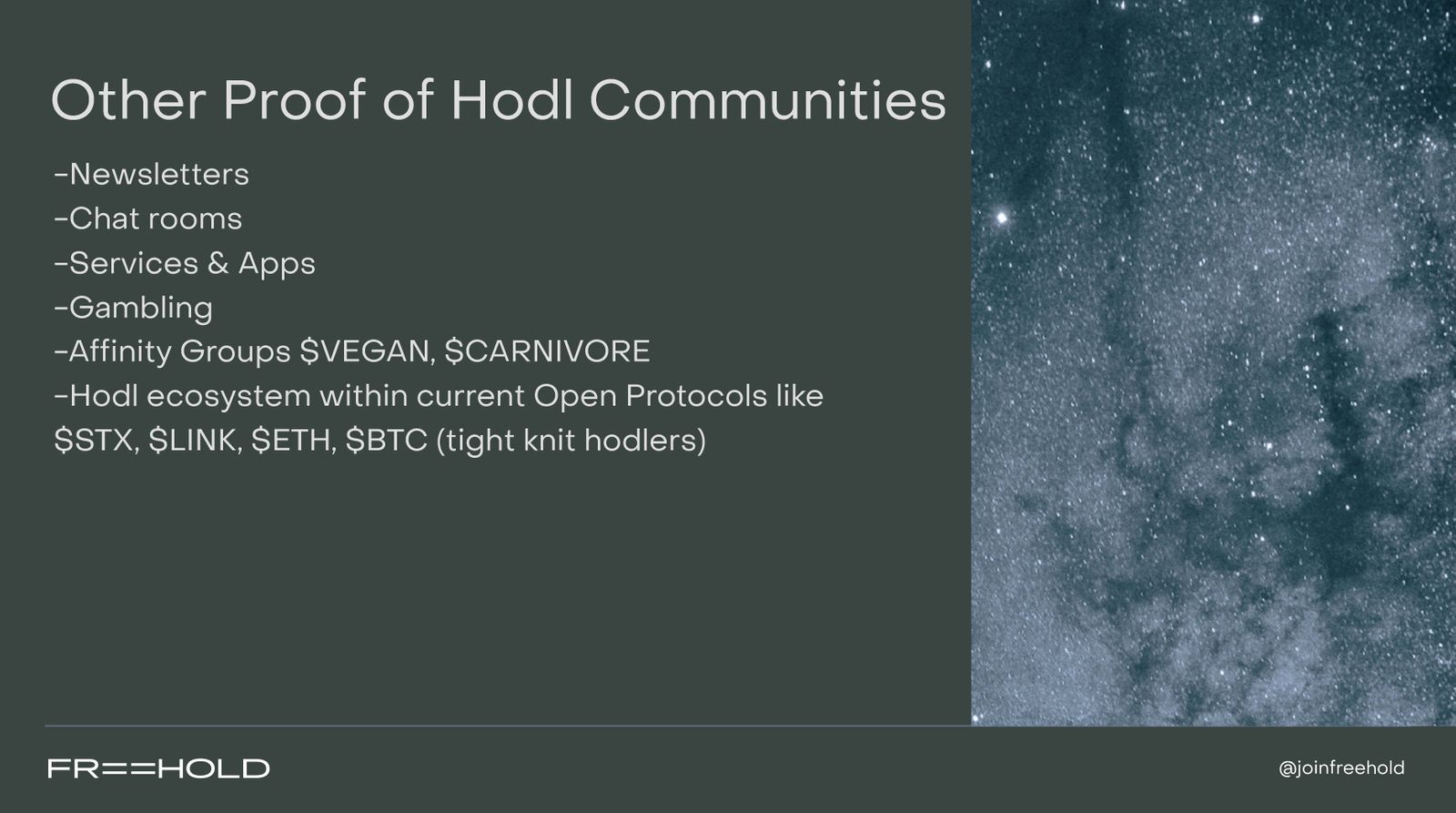 Freehold presentation image