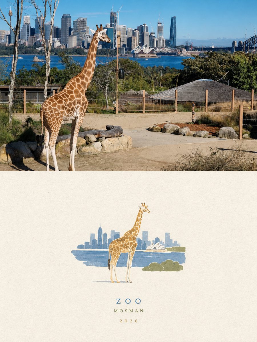 Taronga Zoo on the harbour at Mosman